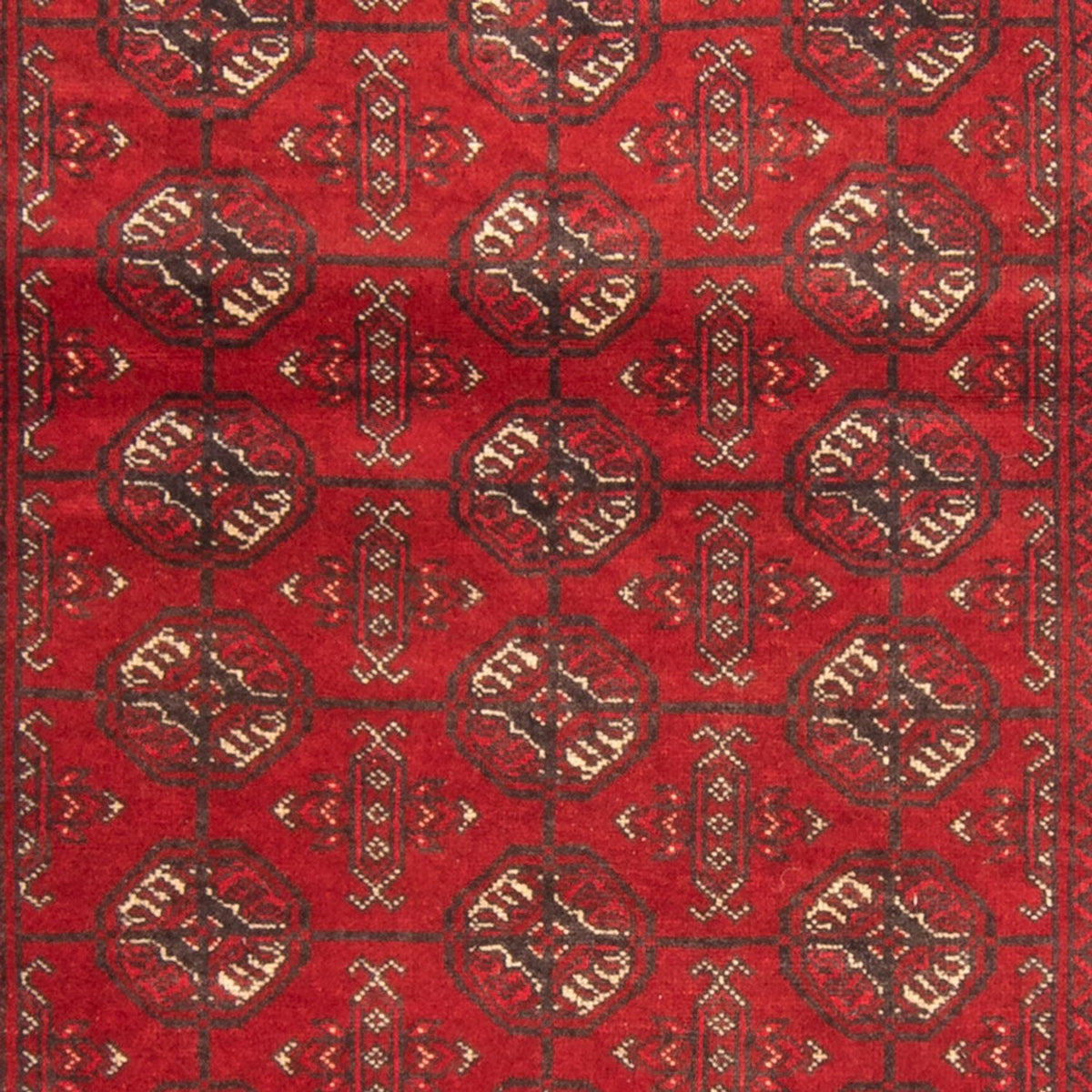 Alfombra de pasillo Alfombra Turkaman - 201 x 86 cm - rojo