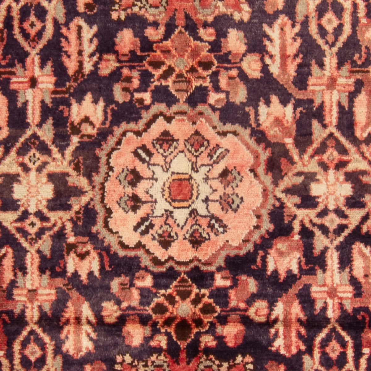Alfombra persa - Nómada - 208 x 137 cm - azul oscuro