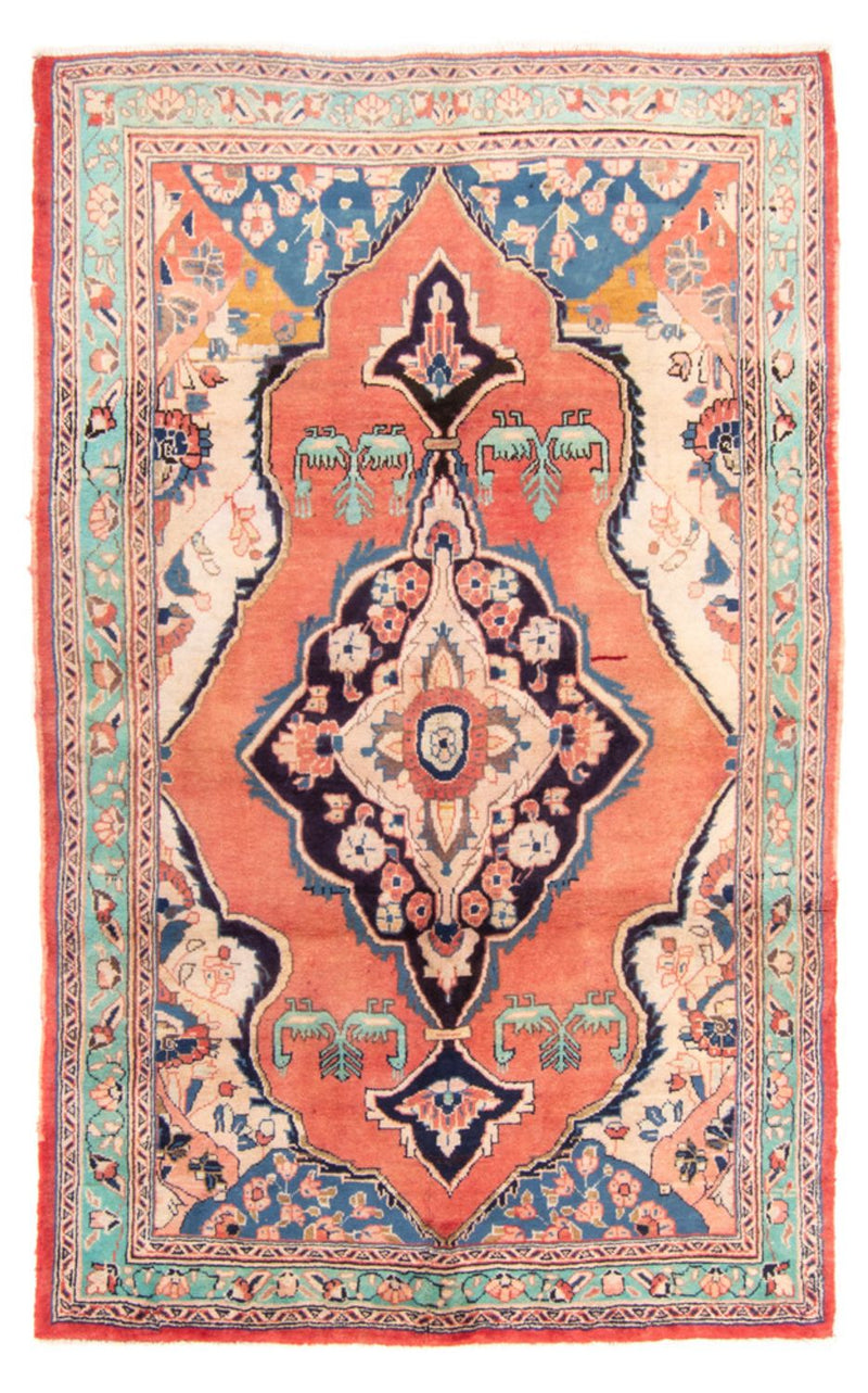 Alfombra persa - Clásica - 234 x 140 cm - salmón