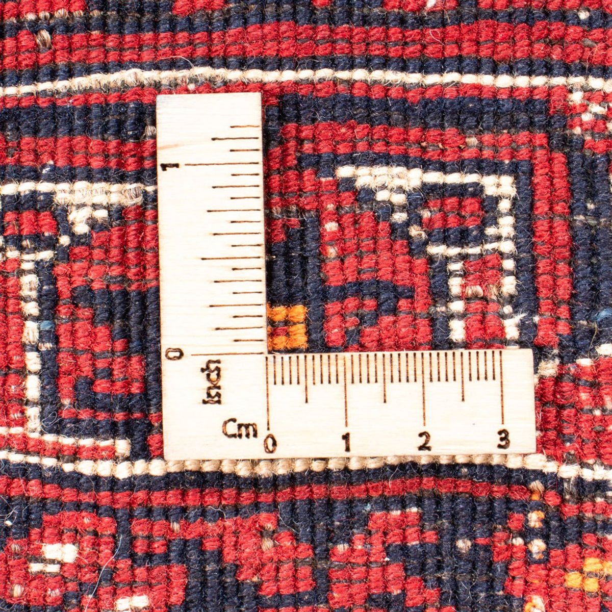Alfombra Turkaman - 246 x 157 cm - rojo