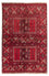 Alfombra Turkaman - 230 x 153 cm - rojo
