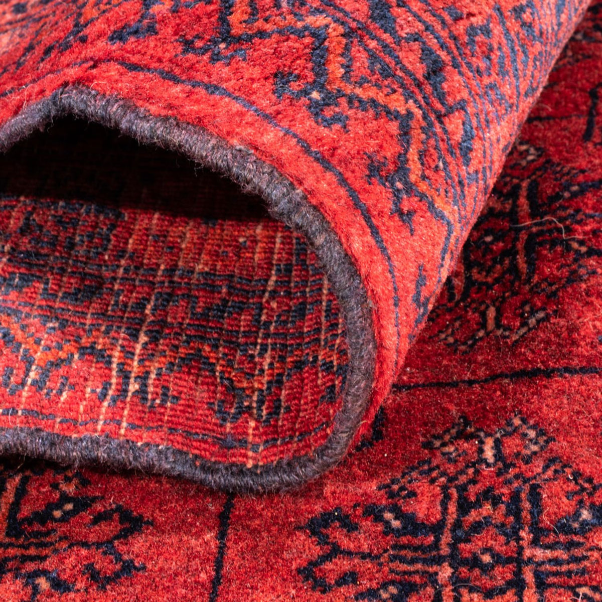 Alfombra Turkaman - 305 x 202 cm - rojo
