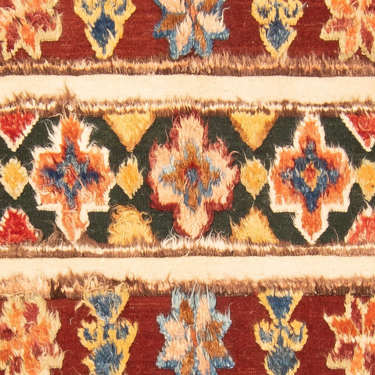Alfombra bereber - 211 x 158 cm - multicolor
