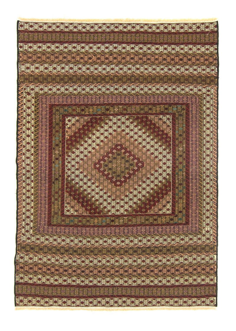 Alfombra Kelim - Oriental - 185 x 132 cm - multicolor