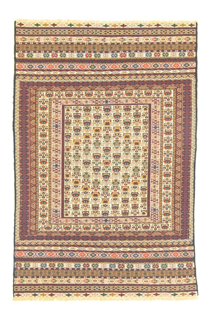 Alfombra Kelim - Oriental - 183 x 127 cm - beige