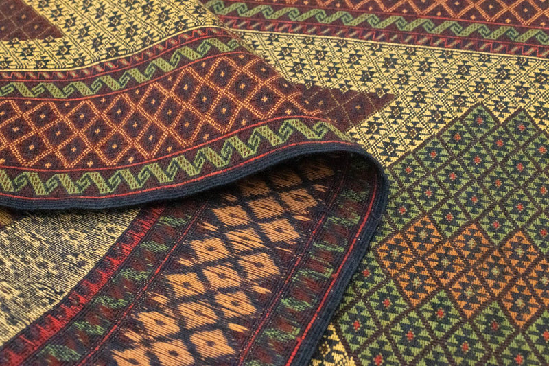 Alfombra de pasillo Alfombra Kelim - Oriental - 188 x 85 cm - naranja