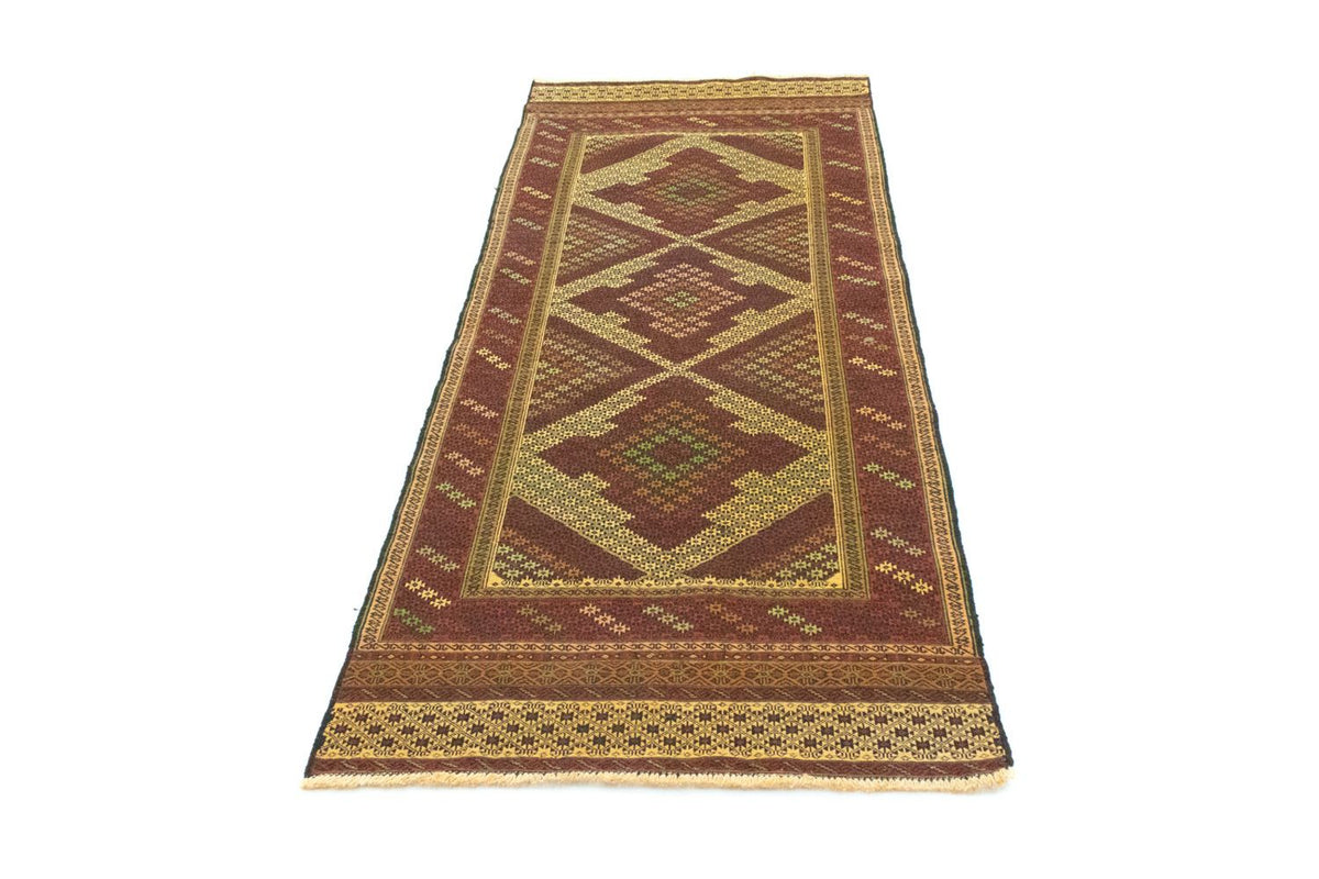Alfombra de pasillo Alfombra Kelim - Oriental - 212 x 82 cm - multicolor