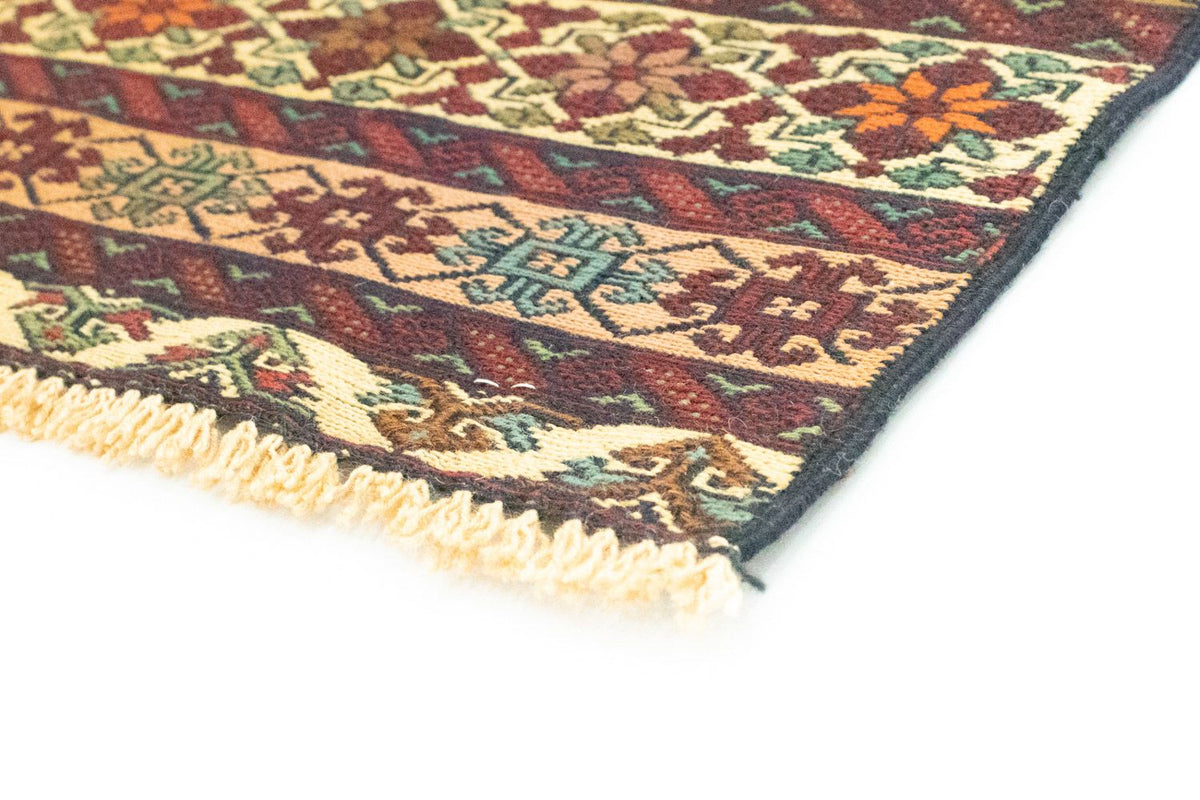 Alfombra de pasillo Alfombra Kelim - Oriental - 184 x 72 cm - beige