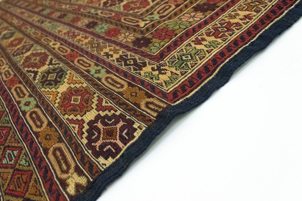 Alfombra Kelim - Oriental - 189 x 130 cm - marrón