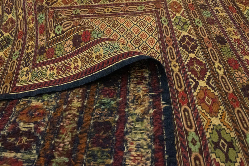 Alfombra Kelim - Oriental - 189 x 130 cm - marrón