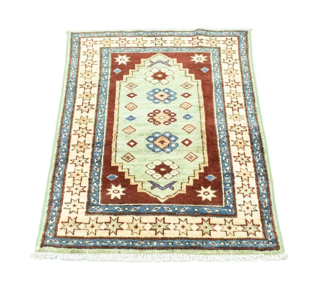Alfombra Ziegler - Kazak - 88 x 62 cm - rojo