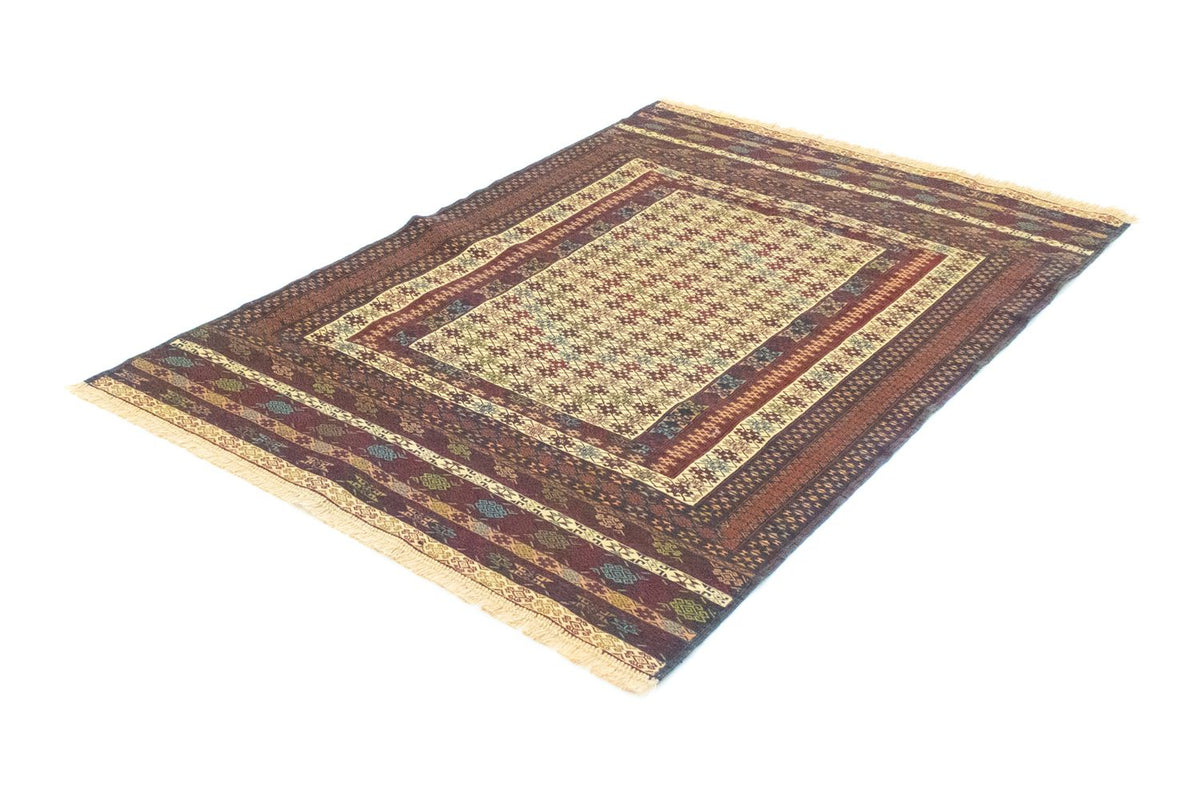 Alfombra Kelim - Oriental - 186 x 126 cm - beige