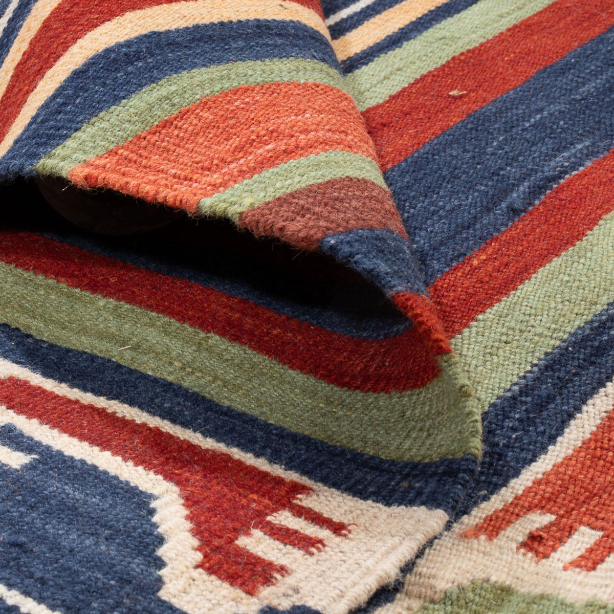 Alfombra Kelim - Oriental - 202 x 154 cm - multicolor