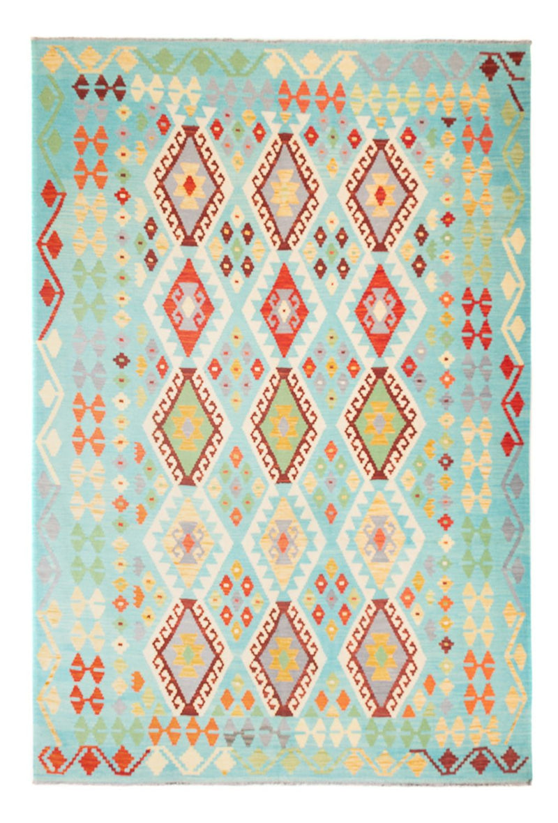 Alfombra Kelim - Splash - 250 x 176 cm - multicolor
