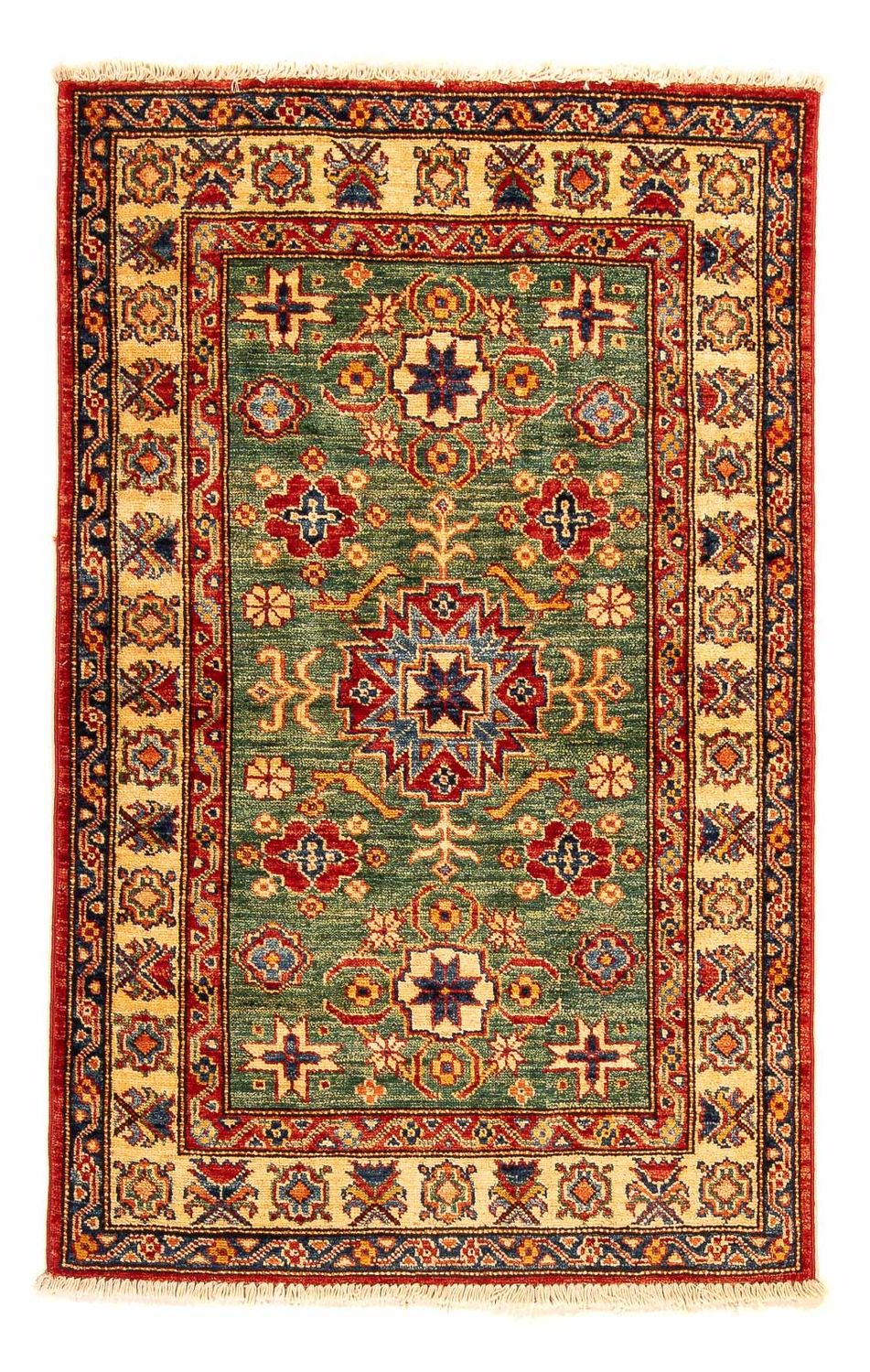 Alfombra Ziegler - Kazak - 127 x 84 cm - verde