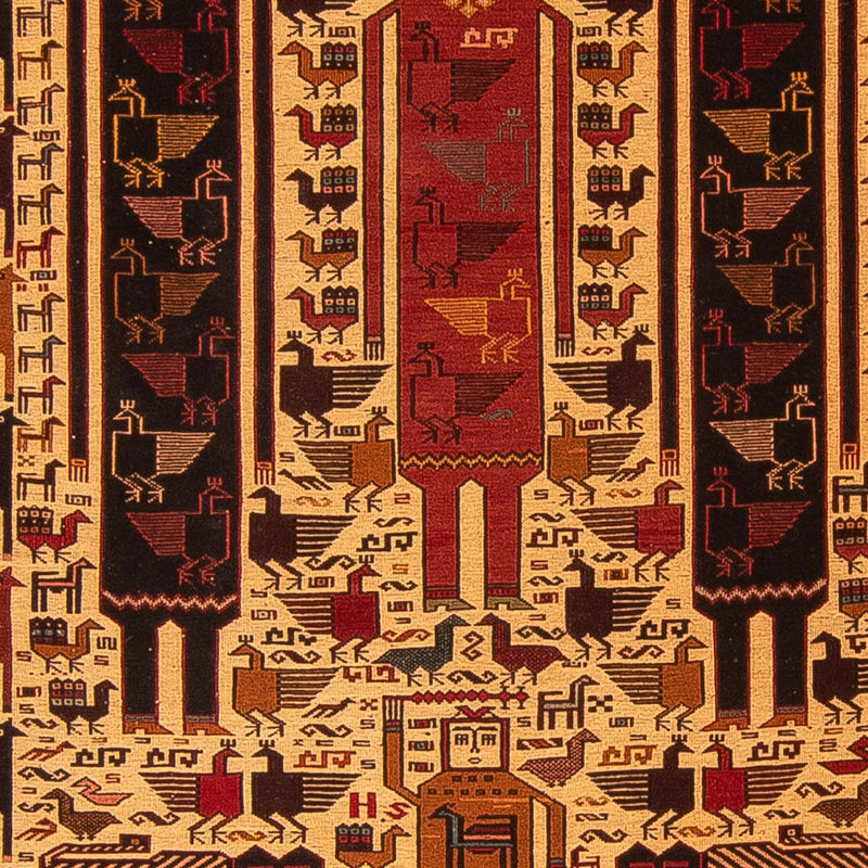 Alfombra Kelim - Oriental - 200 x 122 cm - beige