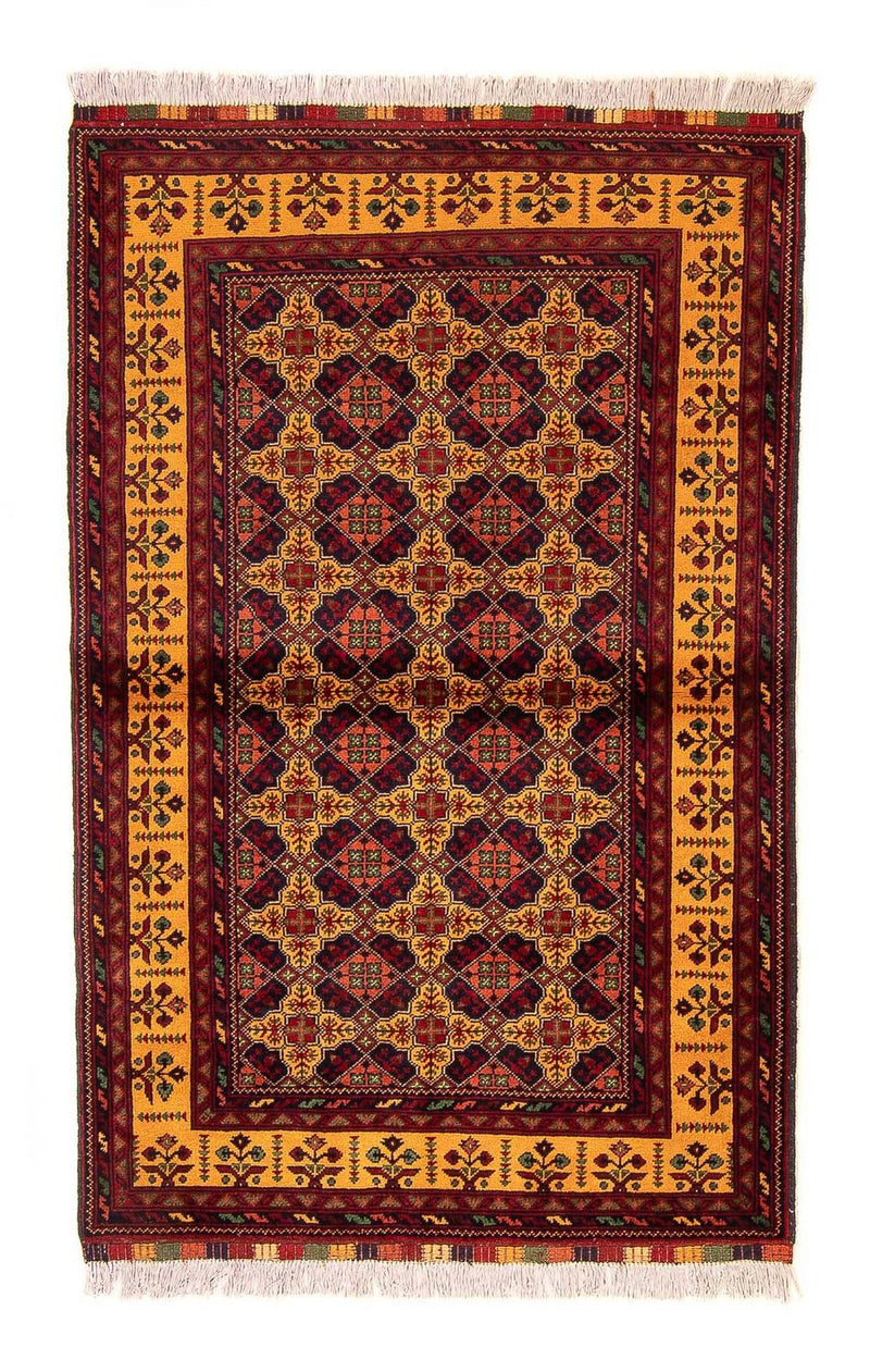 Alfombra de pasillo Alfombra afgana - Bukhara - 208 x 90 cm - multicolor