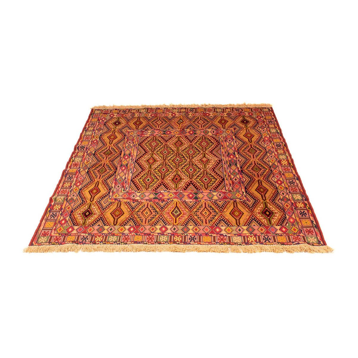 Alfombra Kelim - Oriental - 167 x 142 cm - multicolor