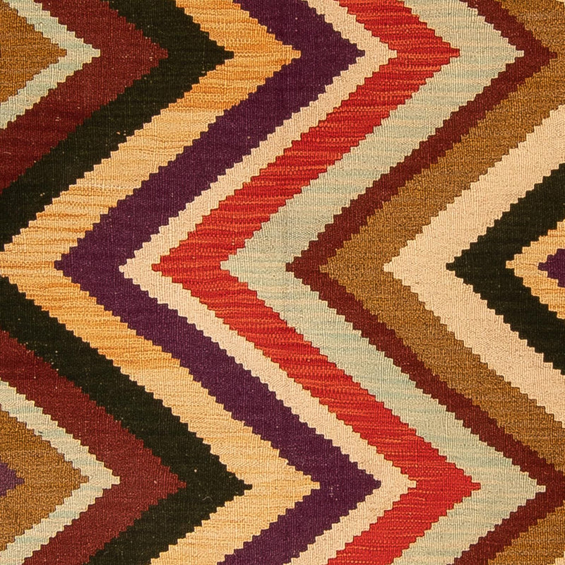 Alfombra Kelim - Splash - 203 x 145 cm - multicolor