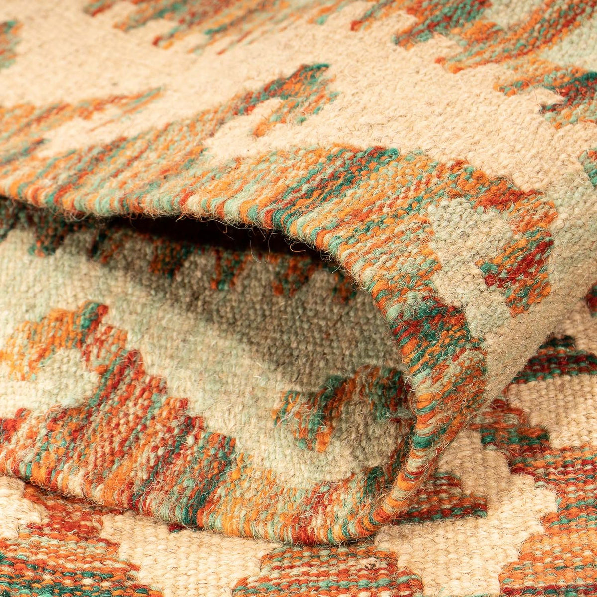 Alfombra Kelim - Splash - 155 x 98 cm - multicolor