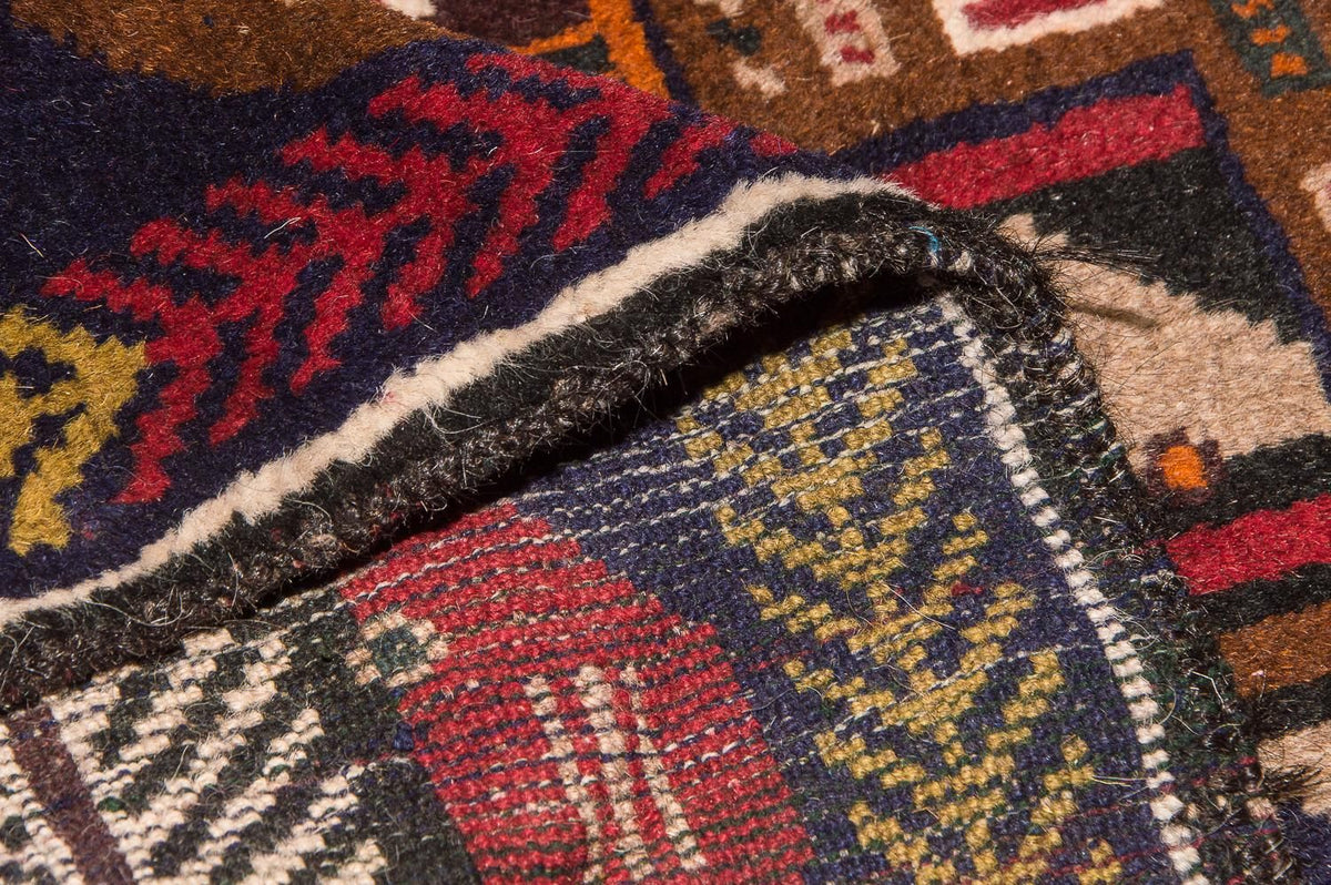 Alfombra Belutsch - 140 x 85 cm - multicolor