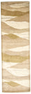 Alfombra de pasillo Alfombra Gabbeh - Indus - 240 x 80 cm - beige