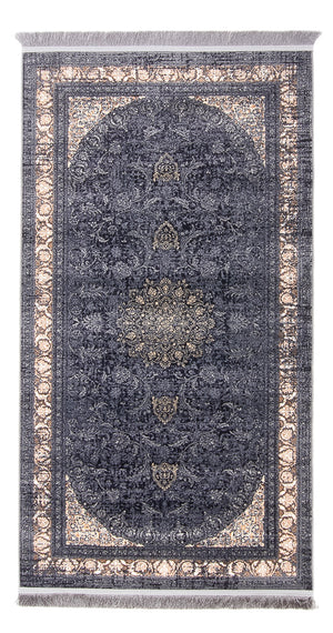 Alfombra tejida oriental - Golden Glam - alfombra de pasillo