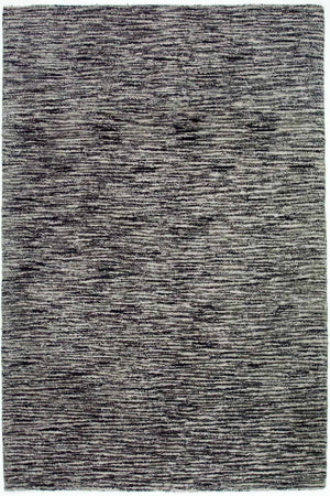Alfombra de lana - 240 x 155 cm - negro