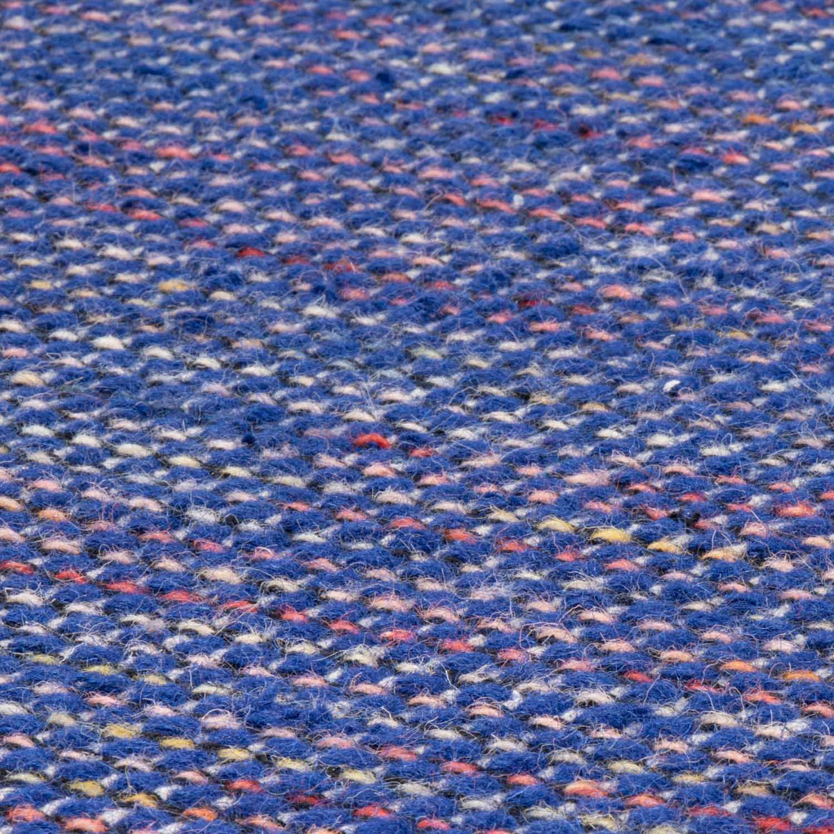Alfombra Kelim - Tendencia redondo  - 200 x 200 cm - azul
