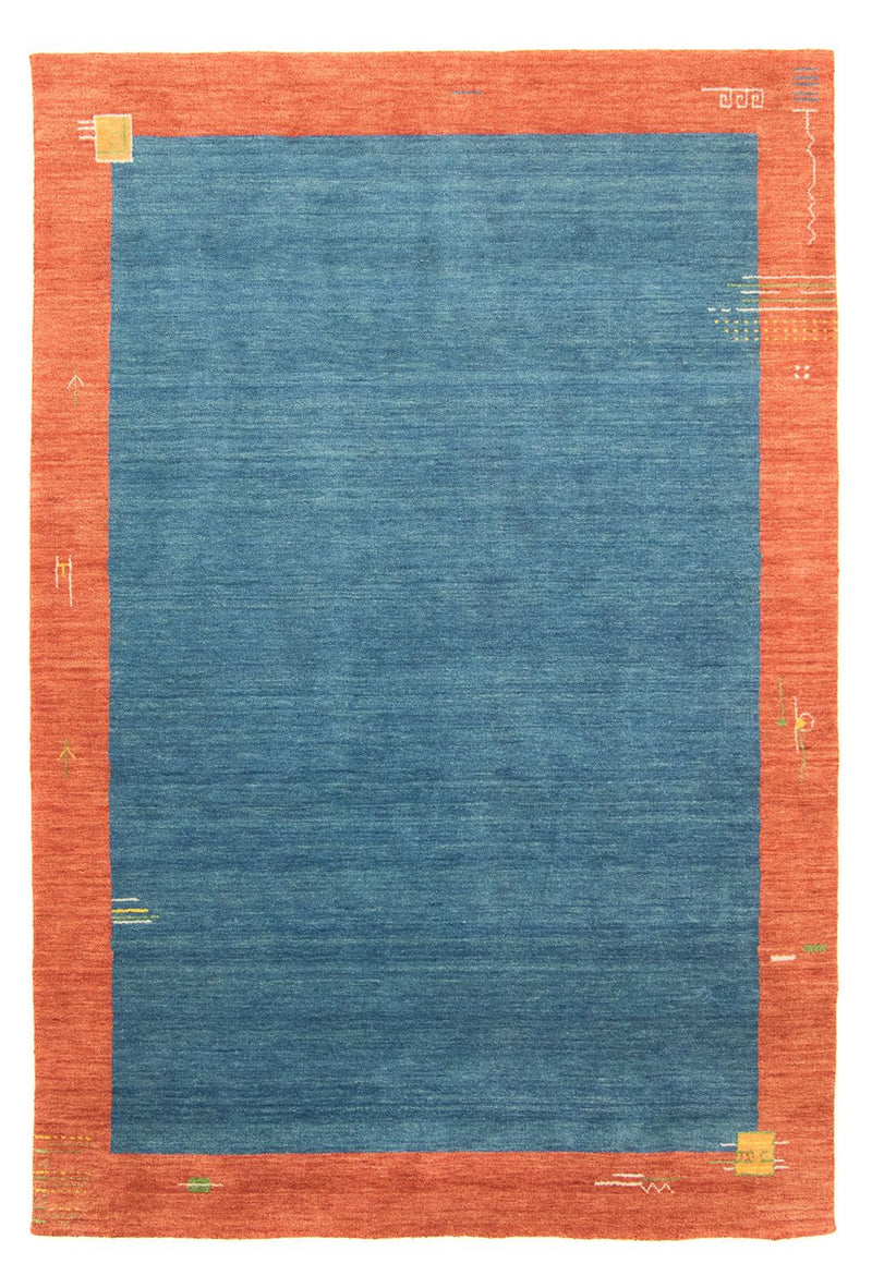 Alfombra Gabbeh - Indus - 180 x 120 cm - azul