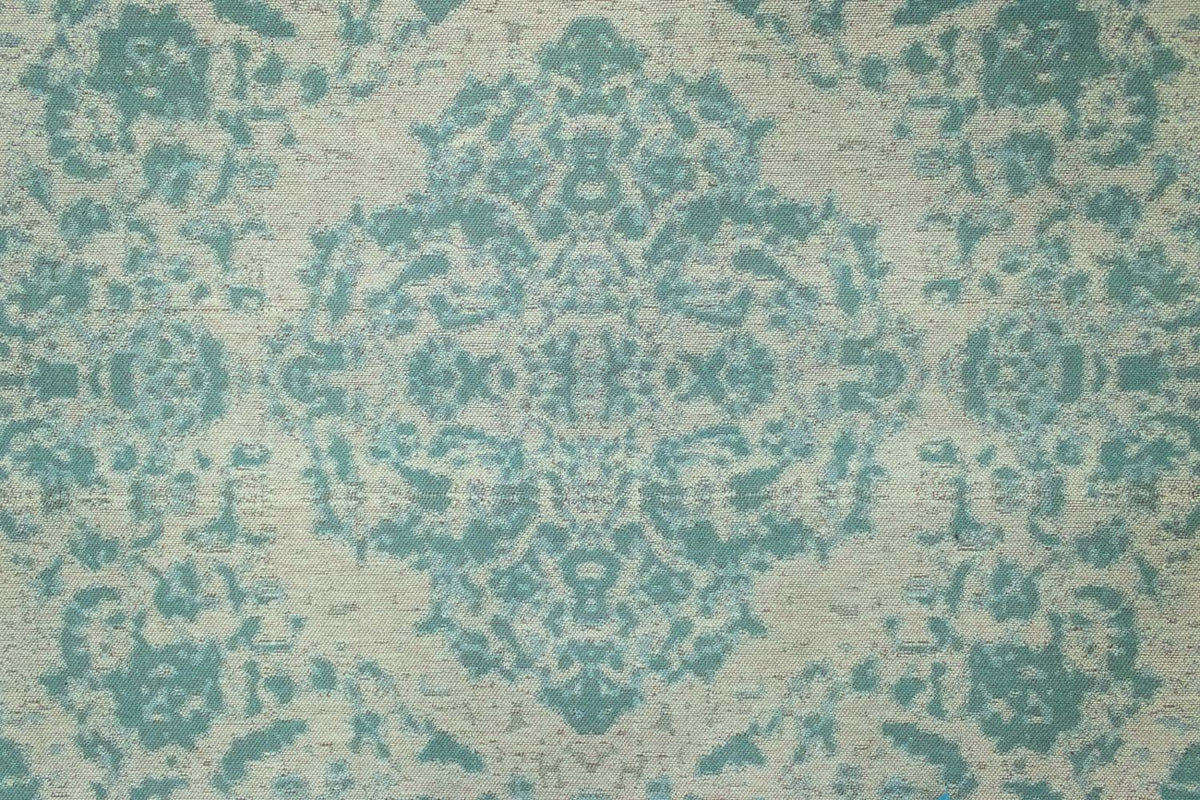 Alfombra de pasillo Alfombra Vintage - 300 x 80 cm - azul