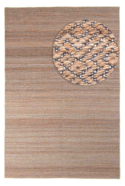 Alfombra de yute Alfombra Cosmo
