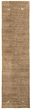 Alfombra de pasillo Alfombra Gabbeh - Indus - 200 x 80 cm - marrón