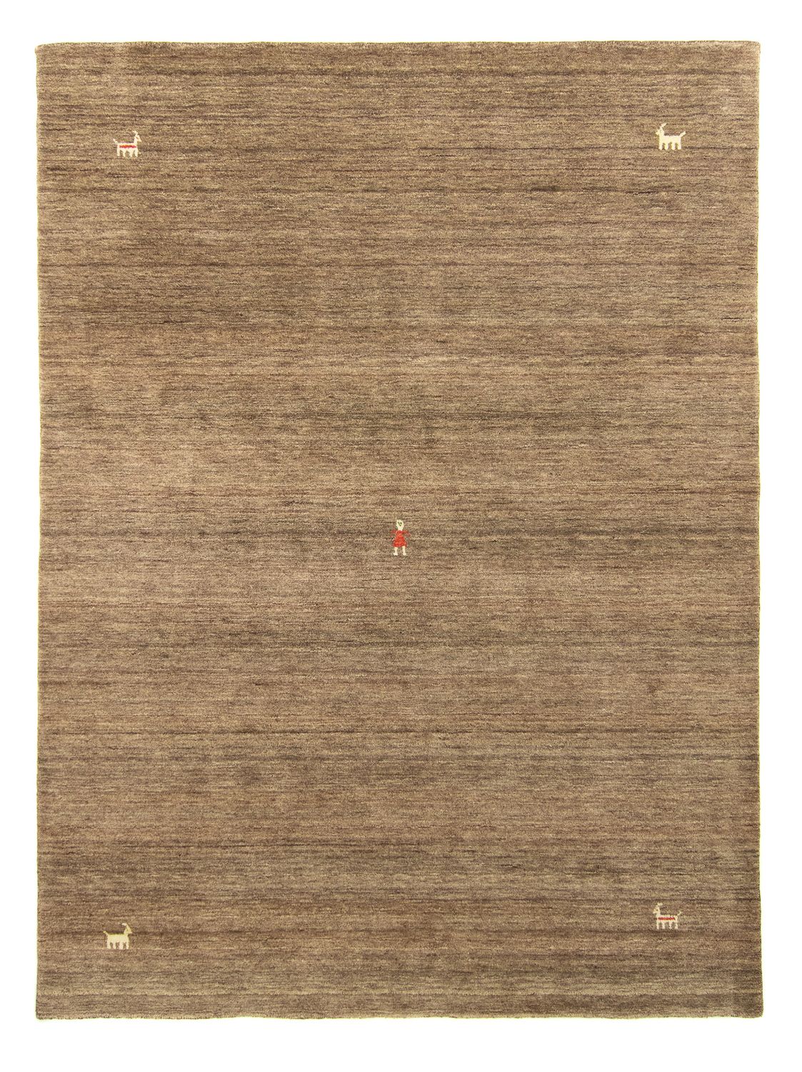 Alfombra Gabbeh - Indus - 250 x 200 cm - marrón