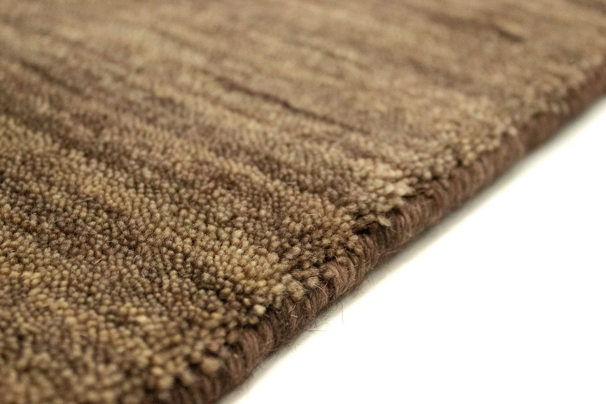 Alfombra Gabbeh - Indus redondo - 250 x 250 cm - marrón