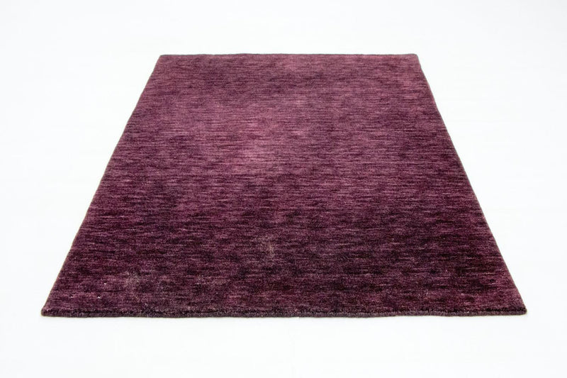 Alfombra de lana - 169 x 123 cm - púrpura