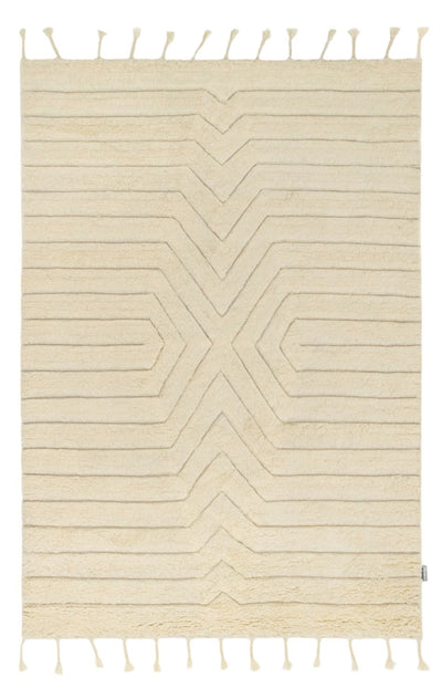 Alfombra de lana Bedouin Natural - Alfombra de lana
