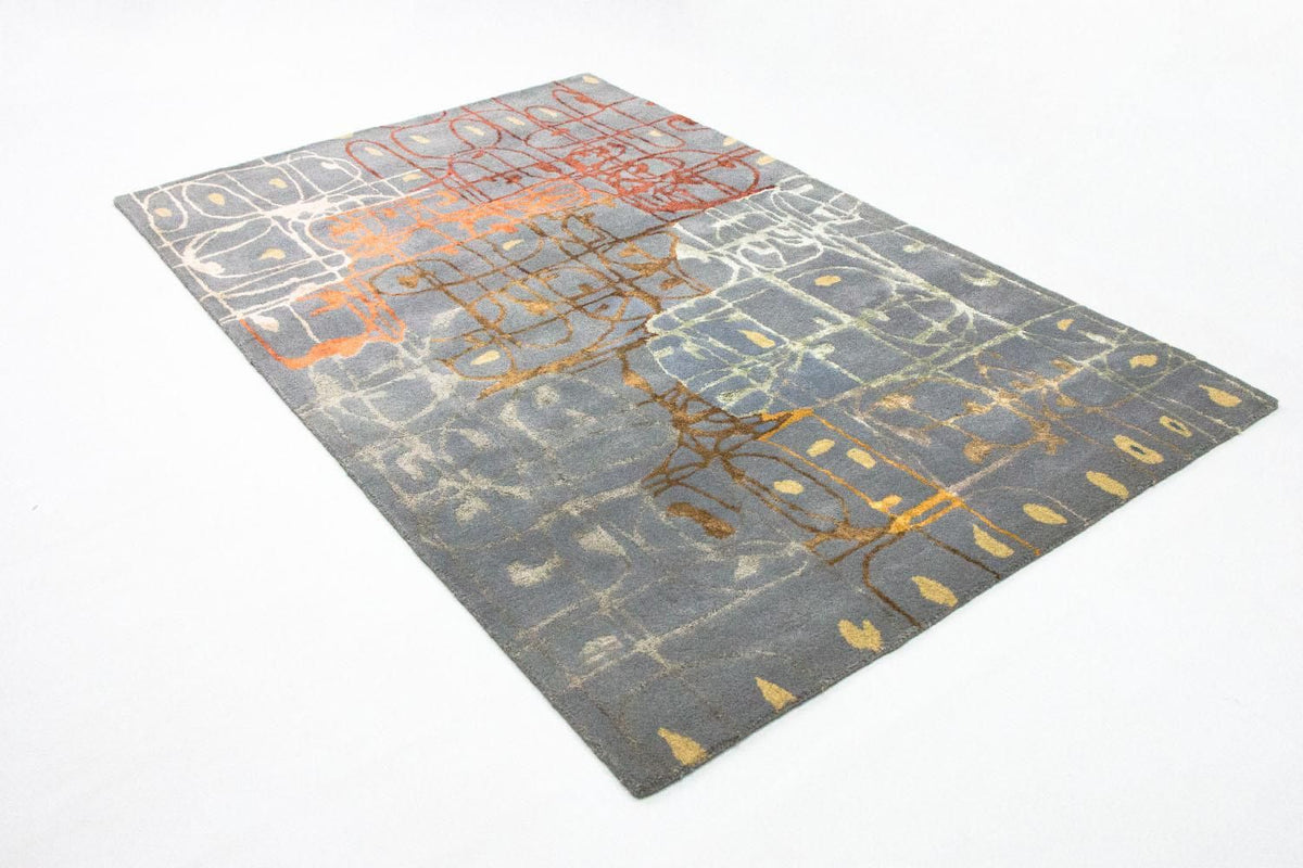 Alfombra de diseño - 242 x 153 cm - multicolor