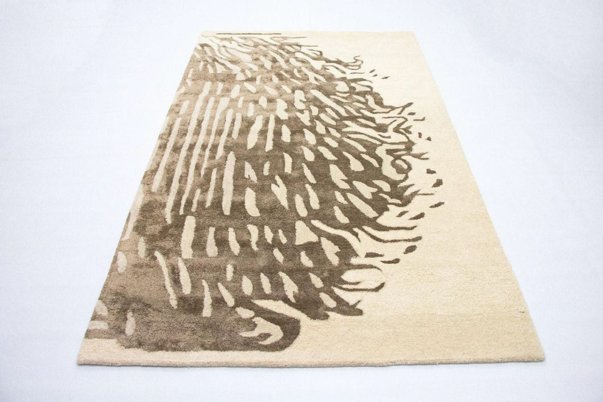 Alfombra de diseño - 242 x 152 cm - beige