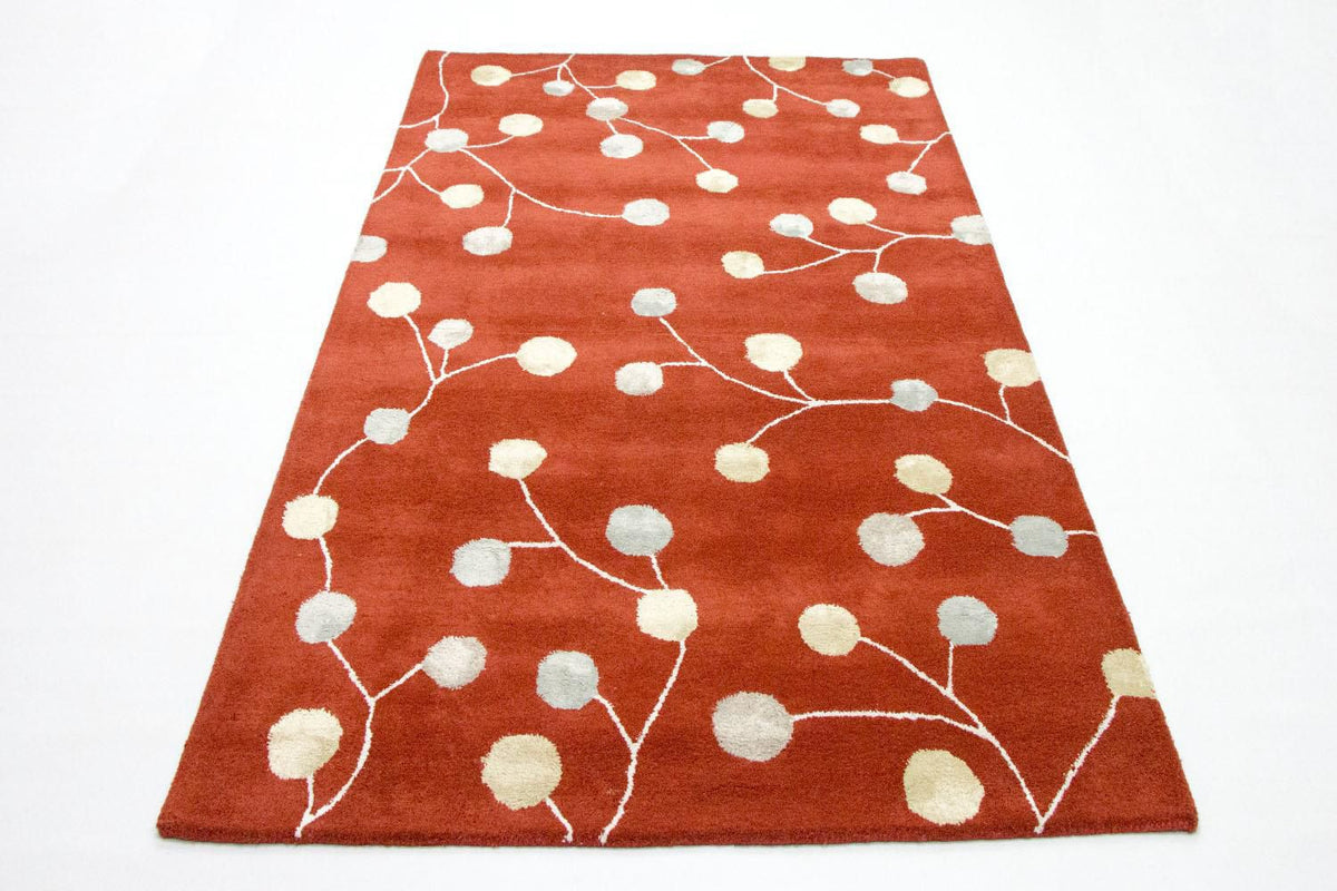 Alfombra de diseño - 240 x 155 cm - rojo