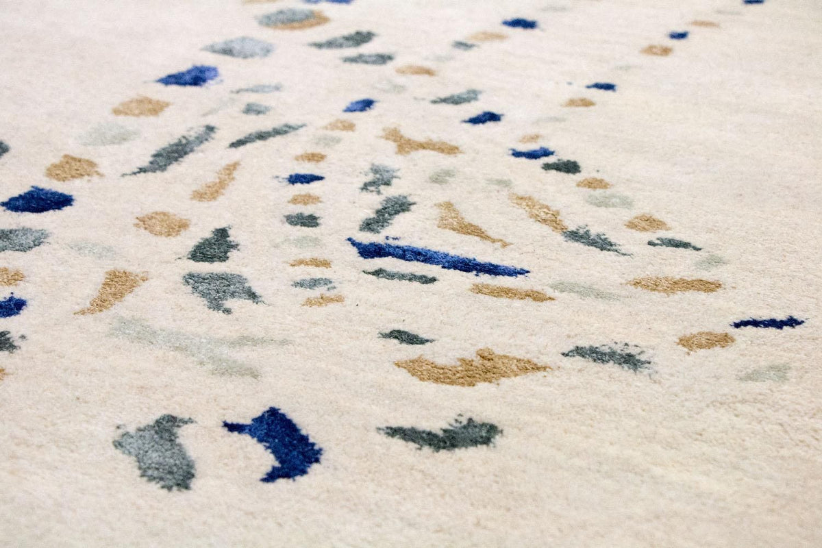 Alfombra de diseño - 240 x 152 cm - beige