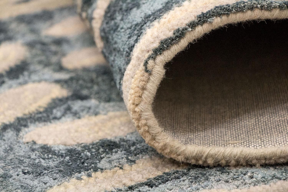 Alfombra de diseño - 246 x 154 cm - beige