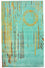 Alfombra de diseño - 244 x 154 cm - turquesa