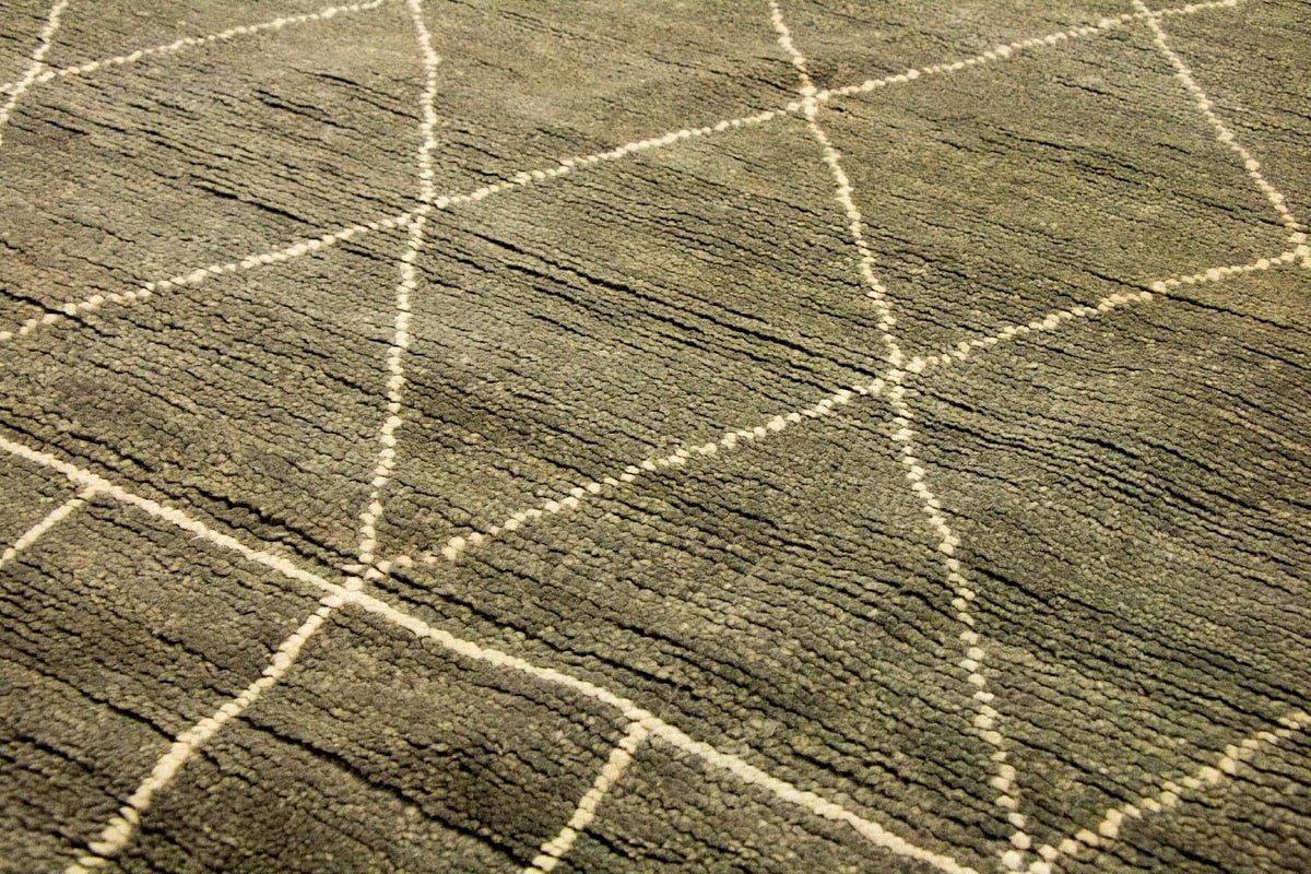 Alfombra de diseño - 240 x 160 cm - gris