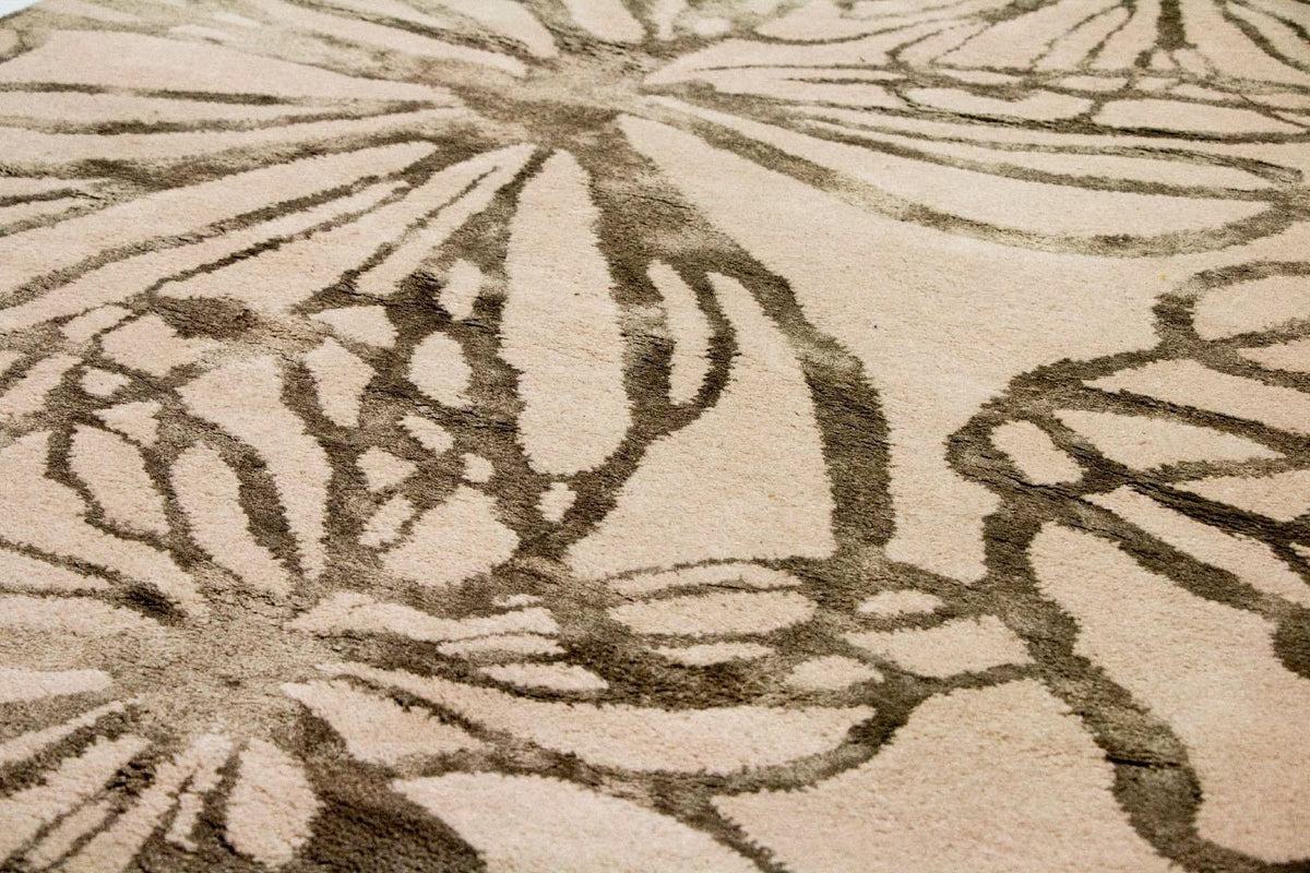 Alfombra de diseño - 196 x 135 cm - beige