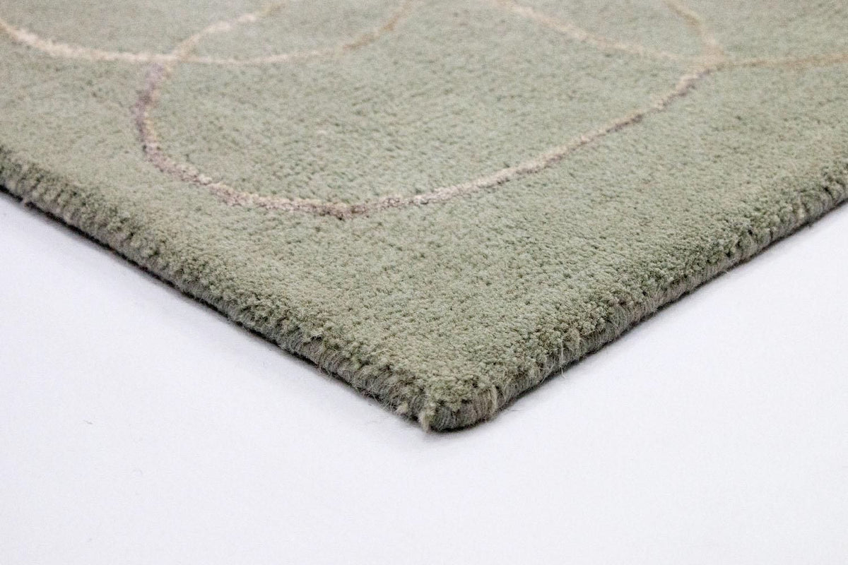 Alfombra de diseño - 239 x 150 cm - plata