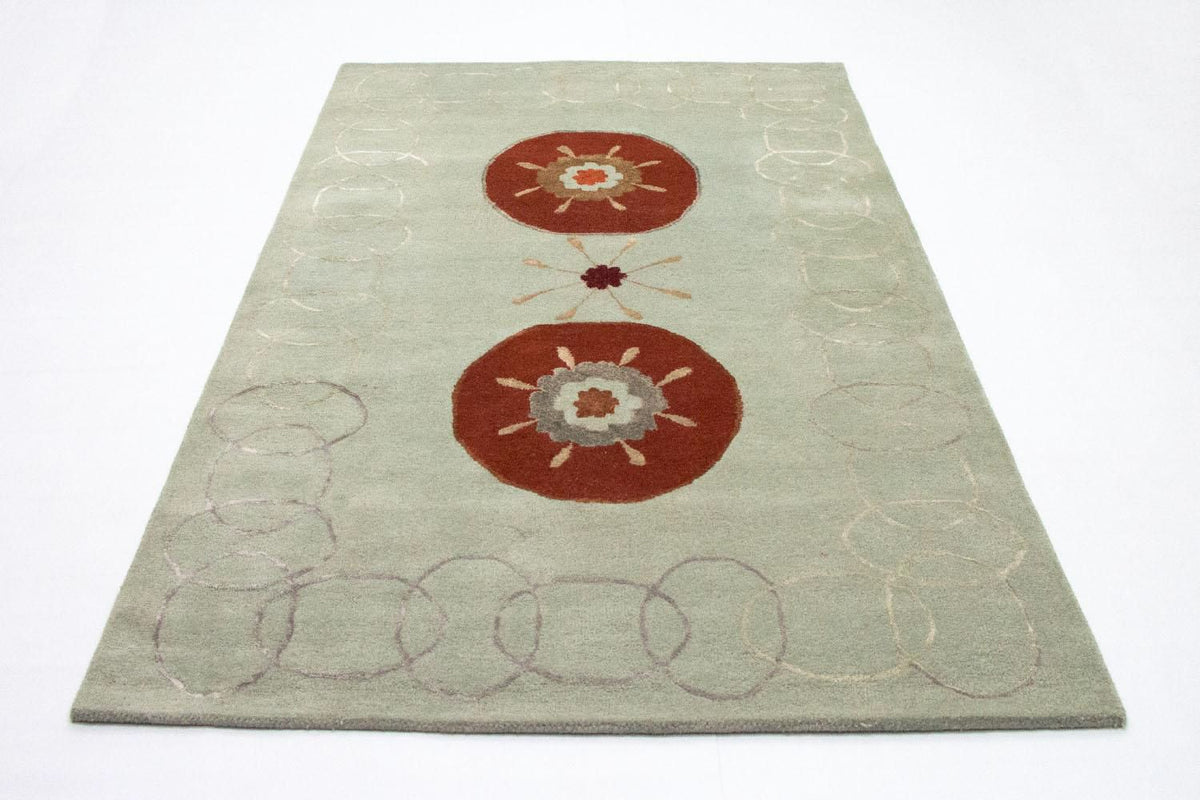 Alfombra de diseño - 239 x 150 cm - plata