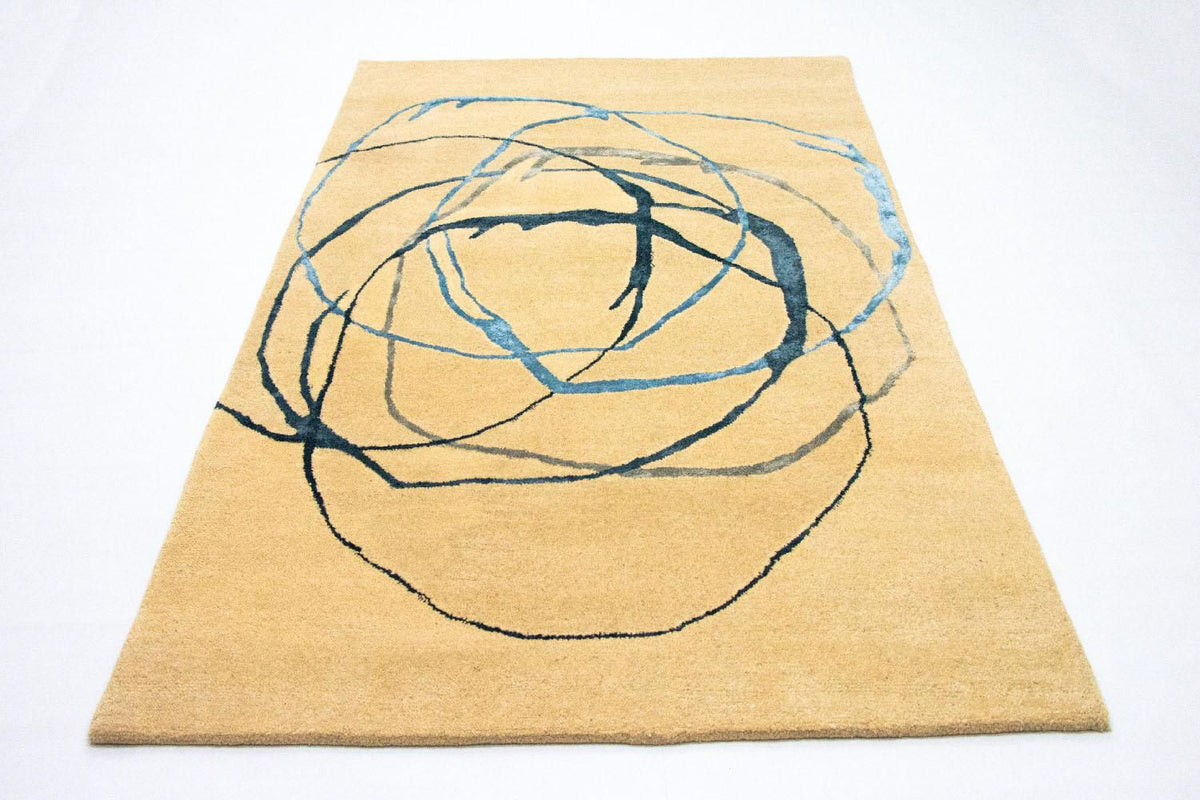 Alfombra de diseño - 241 x 154 cm - beige
