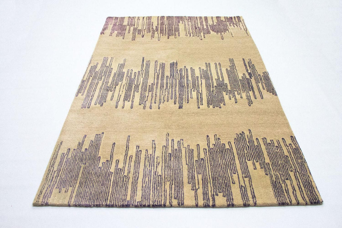 Alfombra de diseño - 241 x 153 cm - beige