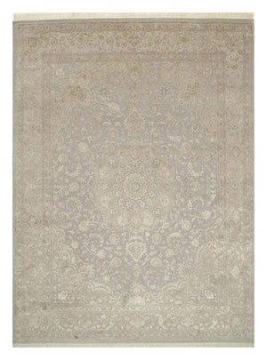 Alfombra de lana - 300 x 240 cm - gris claro